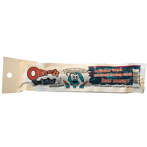 Ostrich Twister Dental Chew - welzo