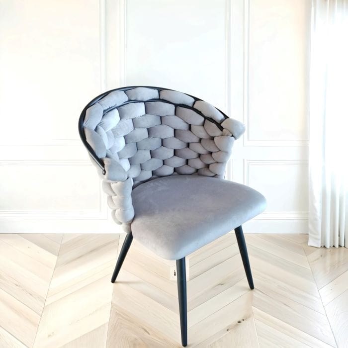 Chaises de restauration en faux cuir blanc - Ensemble de 2 chaises de jambe chromée moderne Cordoue (copie)