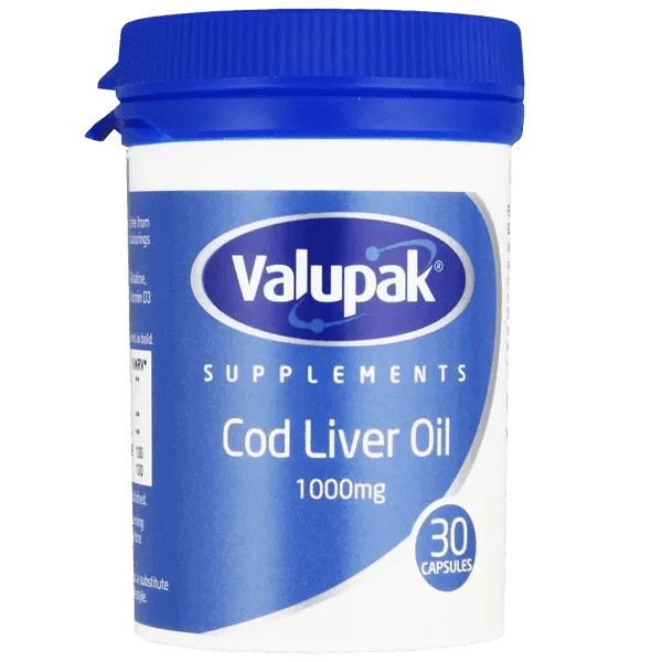 Valupak Cod Liver Oil Capsules