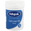 Valupak Cod Liver Oil High Strength Capsules 550mg Pack of 30 - welzo