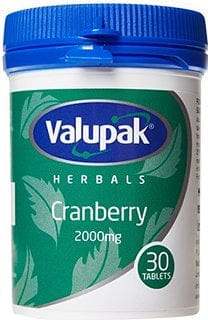 Valupak Cranberry 2000mg Pack of 30 - welzo