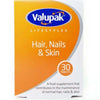 Valupak Hair, Nails & Skin Tablets Pack of 30 - welzo