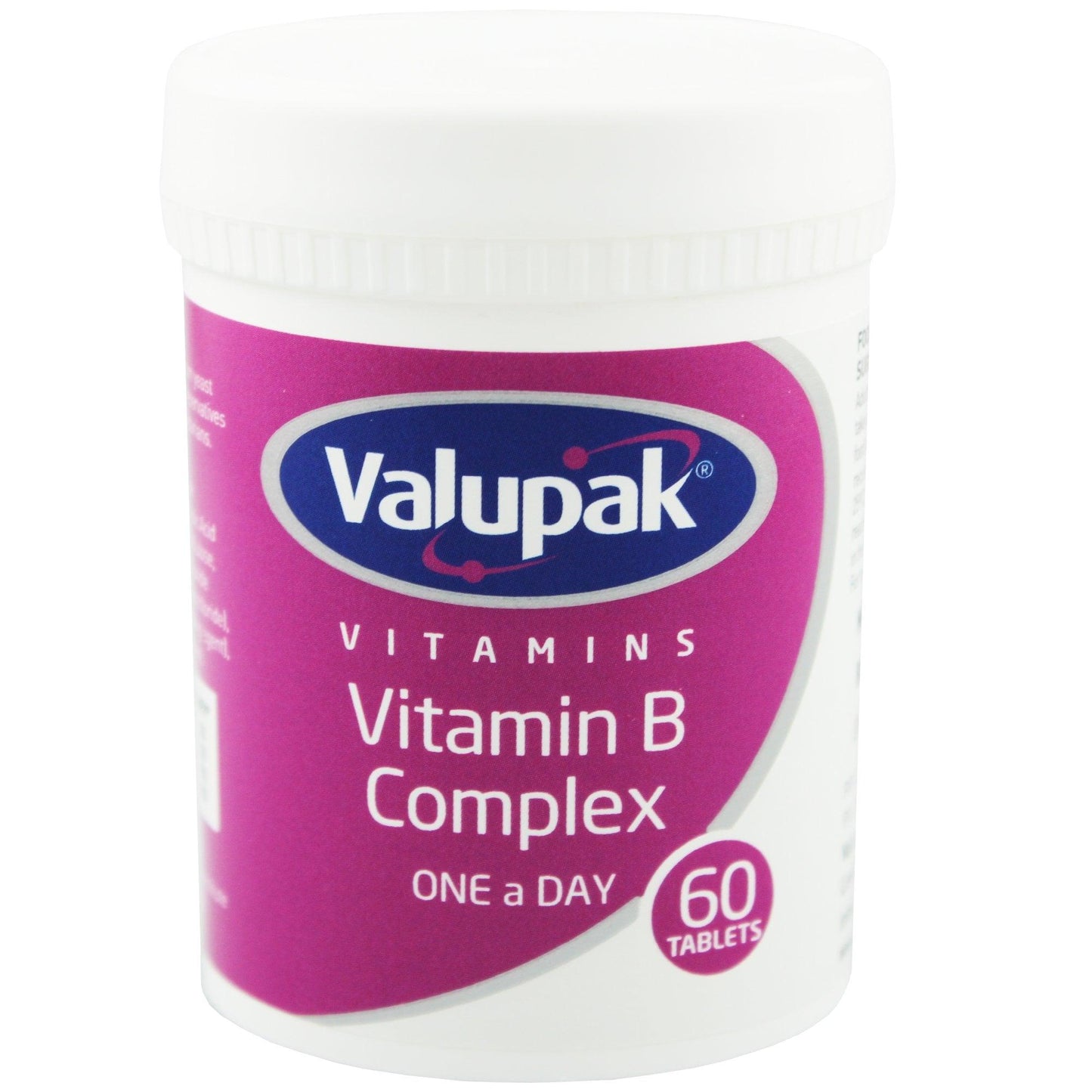 Valupak Vitamin B Complex Tablets Pack of 60 - welzo