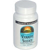 Vanadyl Sulfate, 10 mg, 100 Tablets - Source Naturals - welzo