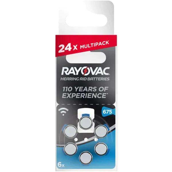 Varta Rayovac Hearing Aid Battery Size 675 - welzo