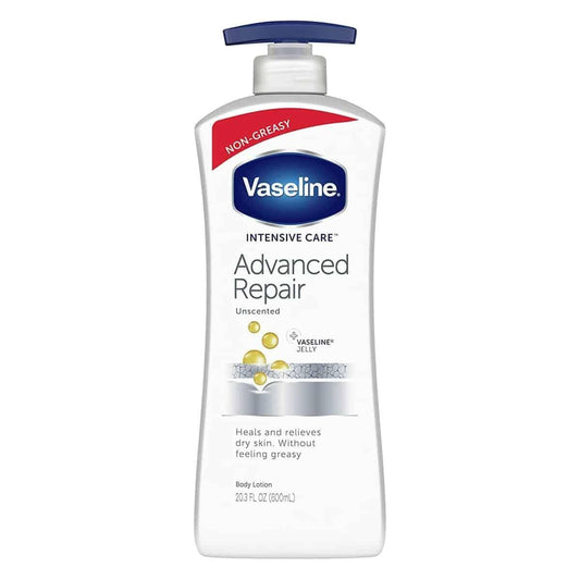 Vaseline Intensive Care Advanced Repair Lotion Fragrance Free 200ml - welzo
