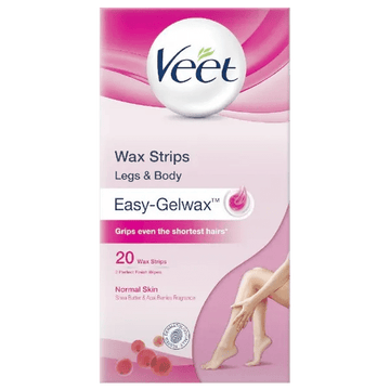 Veet Cold Wax Leg Strips Pack of 20 - welzo