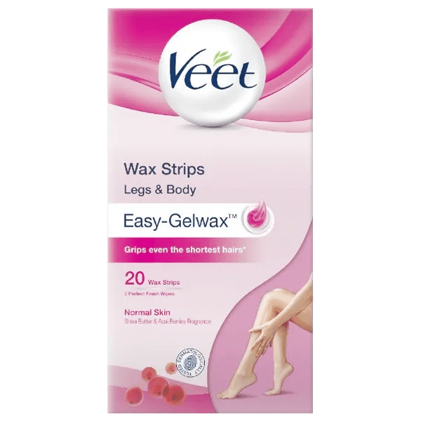 Veet Cold Wax Leg Strips Pack of 20 - welzo