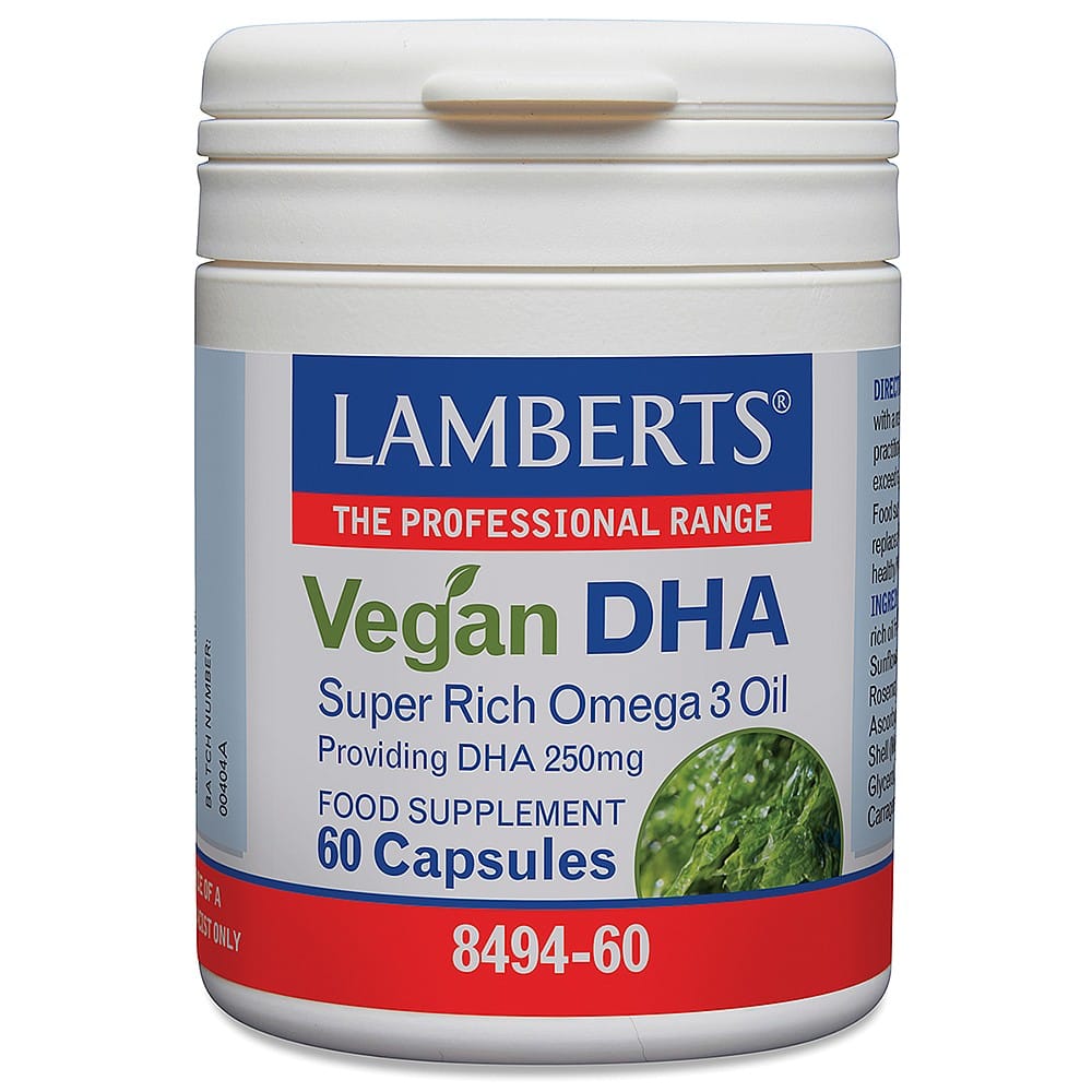 Lamberts Vegan DHA 250mg – 60 Capsules – image 3