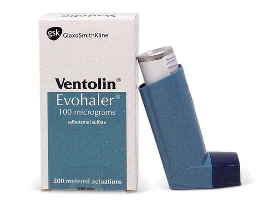 Ventolin Inhalerr Color Brain Health