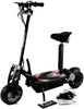 Elektrische scooter escooter 800W met ophanging, verwijderbare stoel en 10 "banden - 36V batterij, kettingaandrijving, 33 km bereik
