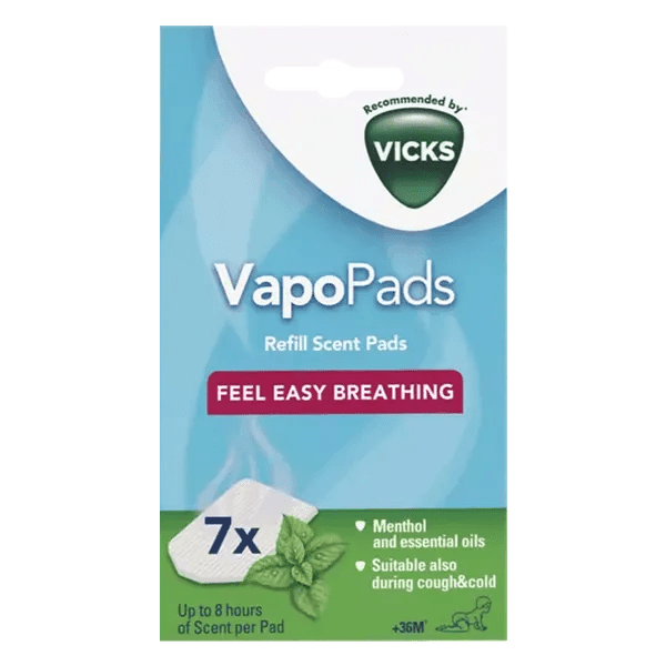 Vicks Comforting VapoPads Menthol Scent Pack of 7 - welzo