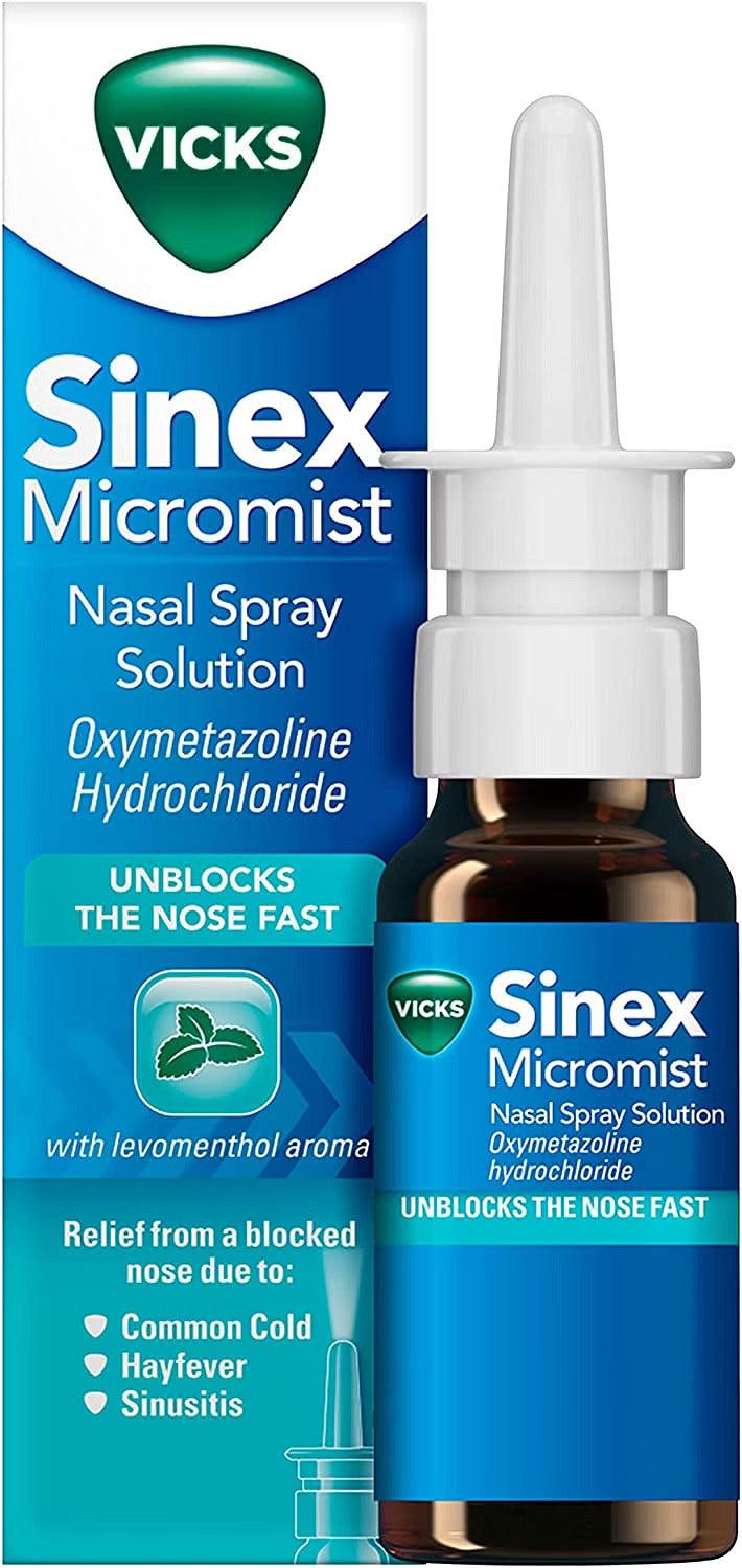 Vicks Sinex Micromist Nasal Spray 15ml - welzo