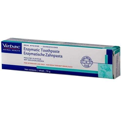 Virbac Enzymatic Poultry Flavoured Toothpaste for Dogs 70g - welzo