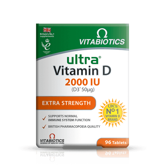 Vitabiotics ultra Vitamin 2000 IU 96 Tablets - welzo