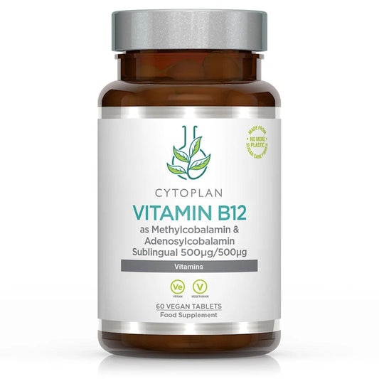 Vitamin B12 sublingual (vegan) - 60 Tablets - Cytoplan - welzo