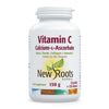 New Roots Herbal Vitamina C Cristales de L-ascorbato de calcio – 150 g en polvo