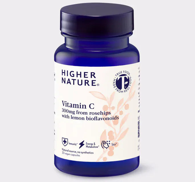 Rosehips de vitamina C (anteriormente conocida como Rosehips) 180 tabletas - Naturaleza superior