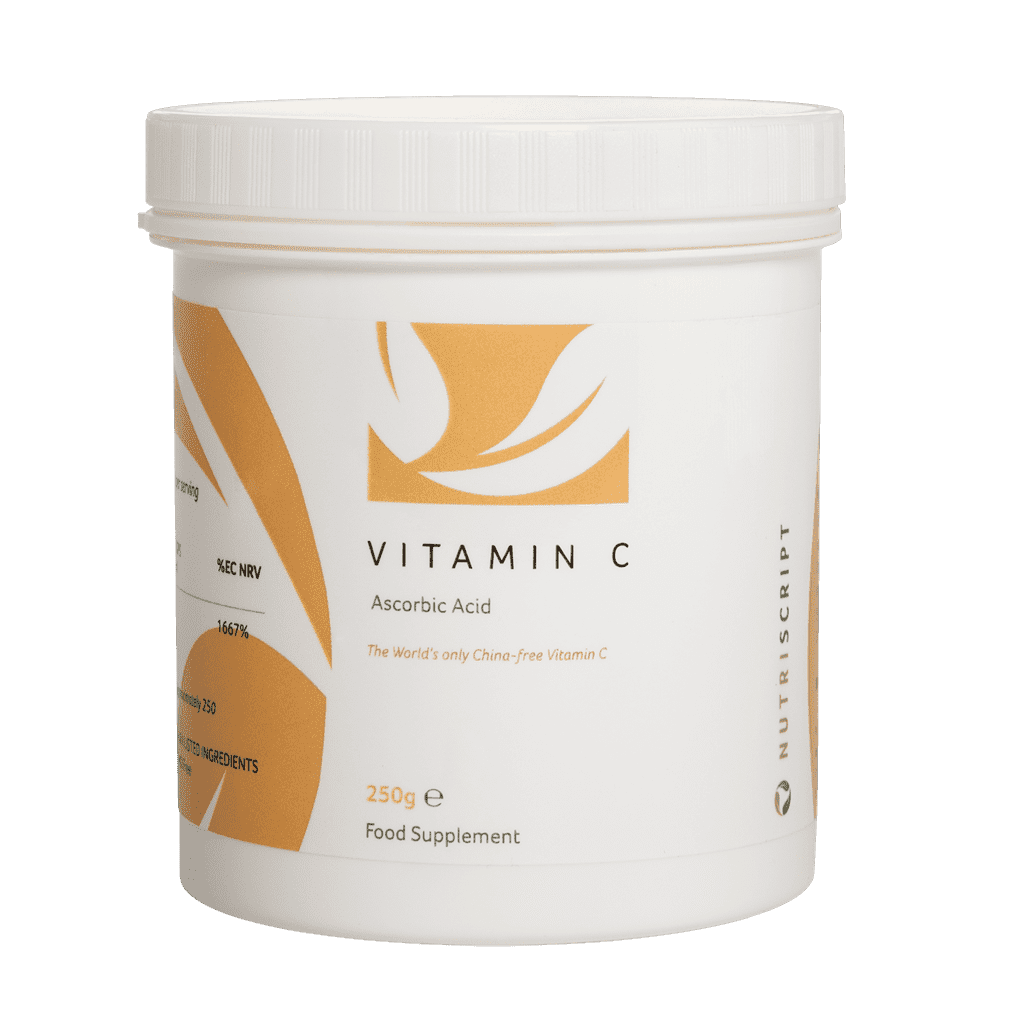 Vitamin C (Quali-C Ascorbic Acid) 250g - Nutriscript - welzo