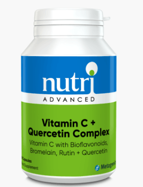 Vitamin C + Quercetin Complex 90 Capsules - Nutri Advanced - welzo