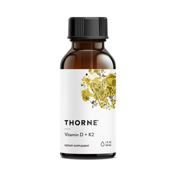 Vitamin D+K2 (D3/K2) (1oz - 30ml) - Thorne Research - welzo