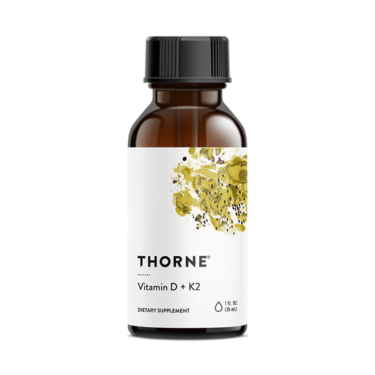 Vitamin D+K2 (D3/K2) (1oz - 30ml) - Thorne Research - welzo