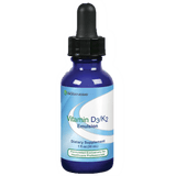 Vitamin D3-K2 Emulsion 1 fl oz - Nutra BioGenesis - welzo