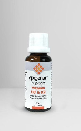 Vitamin D3/D-3 K2, 25ml - Epigenar - welzo