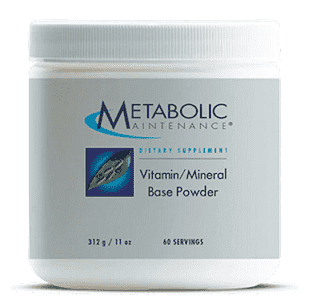 Vitamin/Mineral Base Powder (312g) - Metabolic Maintenance - welzo