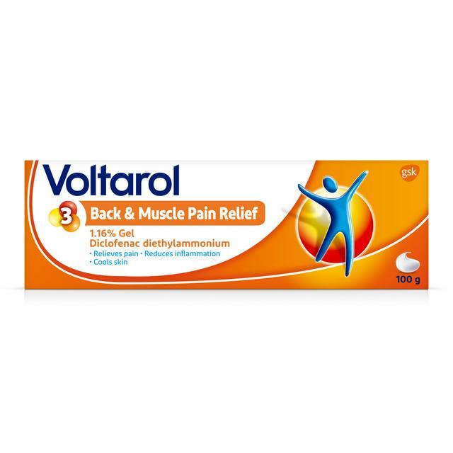 Voltarol Back and Muscle Pain Relief Gel - welzo