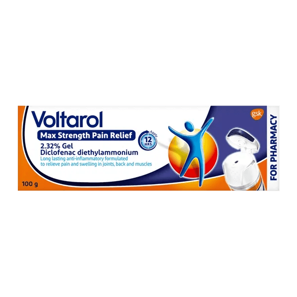 Voltarol Max Strength Pain Relief 12 Hour Gel - welzo