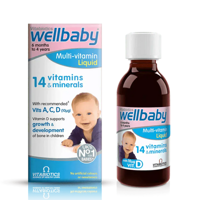 Wellbaby Multivitamin Liquid 150ml - welzo