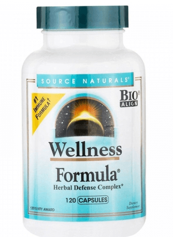 Wellness Formula, Herbal Defense Complex - 120 Capsules - Source Naturals - welzo