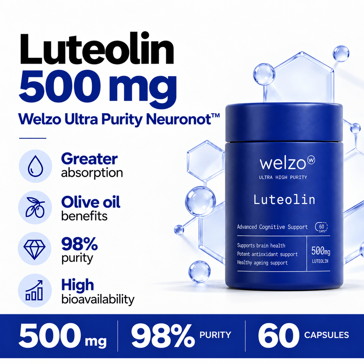 Welzo Ultra Pureza Luteolina 500