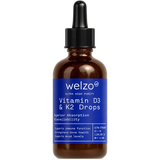 Welzo Ultra Purity Liposomal Vitamin D3 + K2 MK-7 Liquid Drops