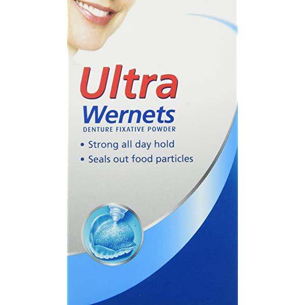 Wernets Ultra Denture Fixative Powder 40g - welzo