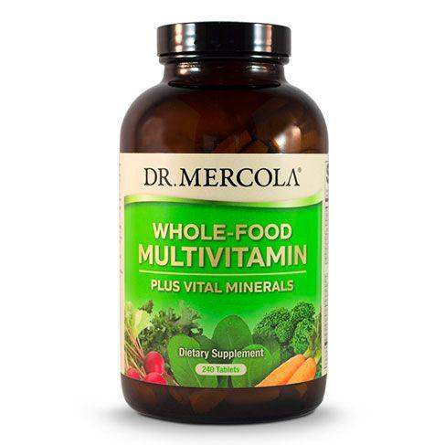 Whole Food Multivitamin Plus - 240 Tablets - Dr Mercola - welzo