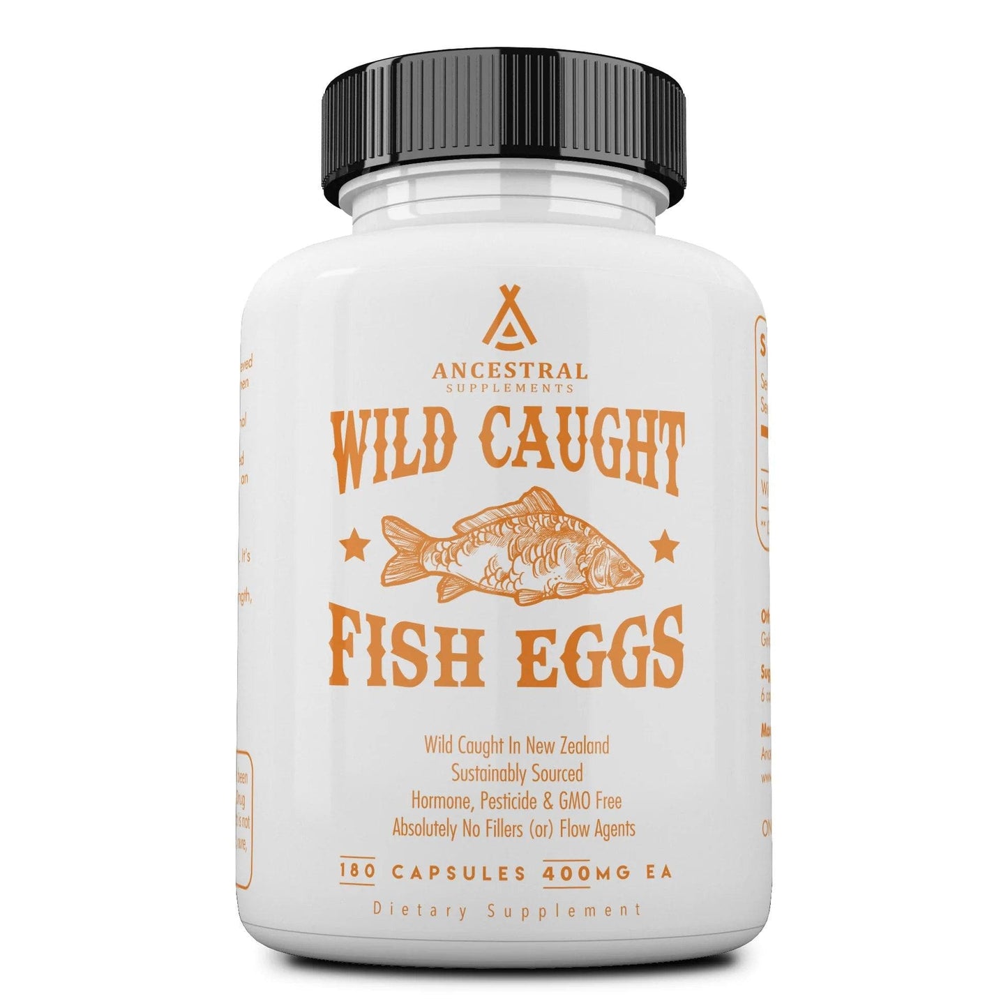 Wild Caught Fish Eggs - 180 Capsules - Ancestral Supplements - welzo
