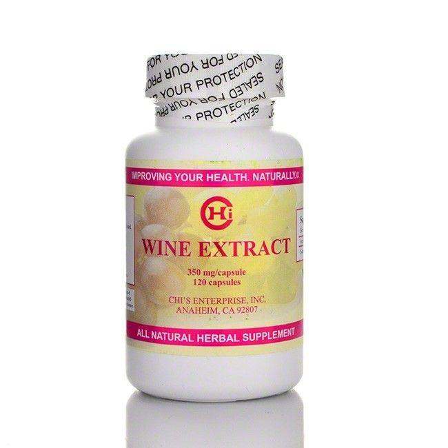 Wine Extract - 120 Capsules - Chi's Enterprise - SOI** - welzo