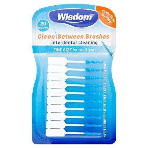 Wisdom Clean Between Interdental Brushes Pack of 20 - welzo