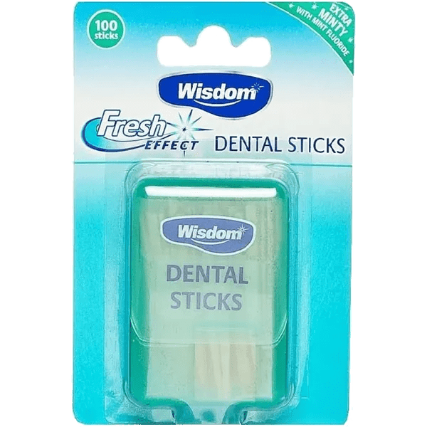 Wisdom Mint Fluoride Dental Sticks Pack of 100 - welzo