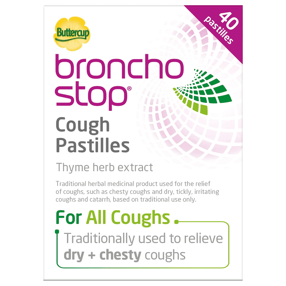 Bronchostop Cough Pastilles Pack of 40 - welzo