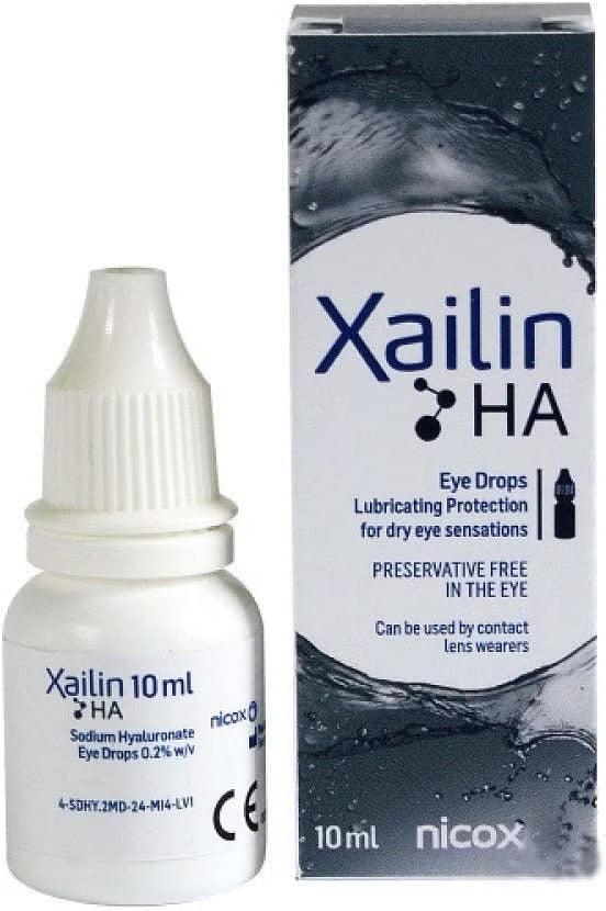 Xailin HA Eye Drops 10ml - welzo
