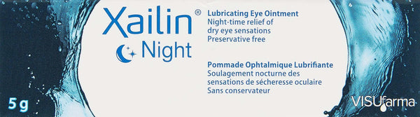 Xailin Night Lubricating Eye Ointment 5g - welzo