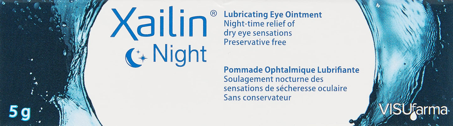 Xailin Night Lubricating Eye Ointment 5g - welzo