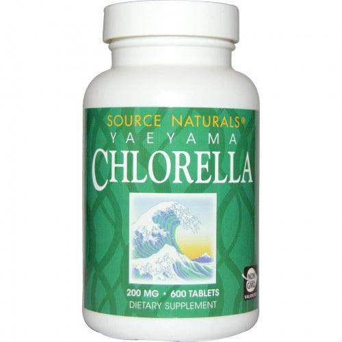 Yaeyama Chlorella (200mg) - 600 Tabs - Source Naturals - welzo