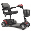 Zest 4 MPH Mobiliteit Scooter-Compact Travel Scooter met ophanging, 14-mijl bereik en LED-lichten