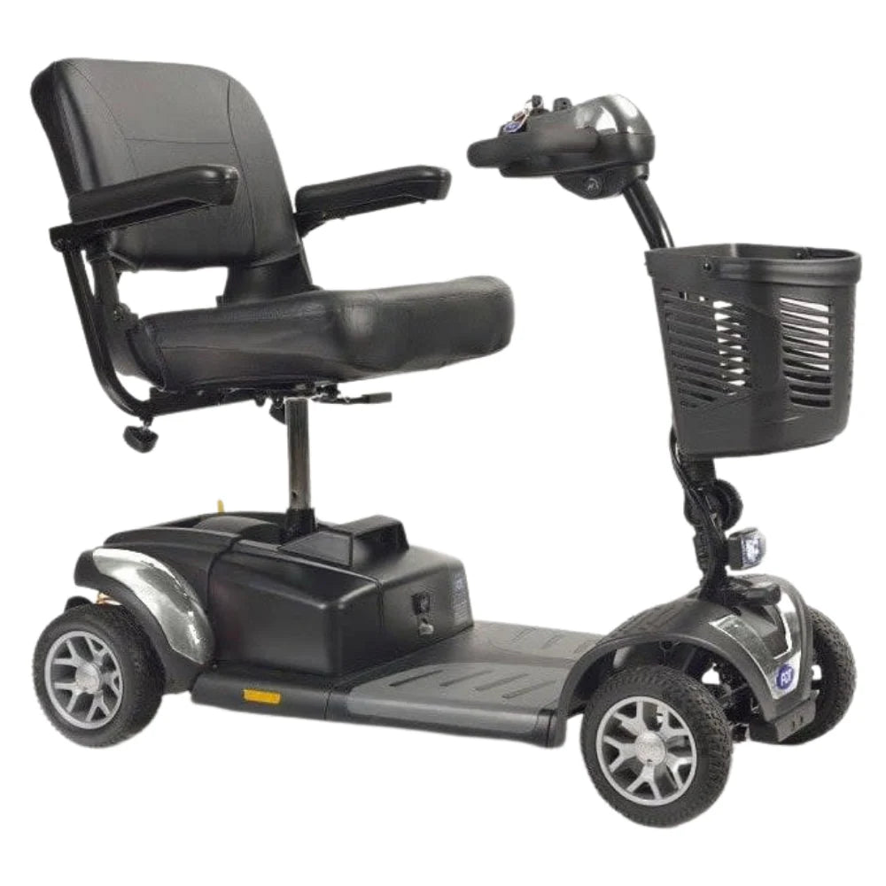 Zest 4 MPH Mobility Scooter-Compact Travel Scooter με εναιώρημα, εύρος 14 μιλίων και φώτα LED