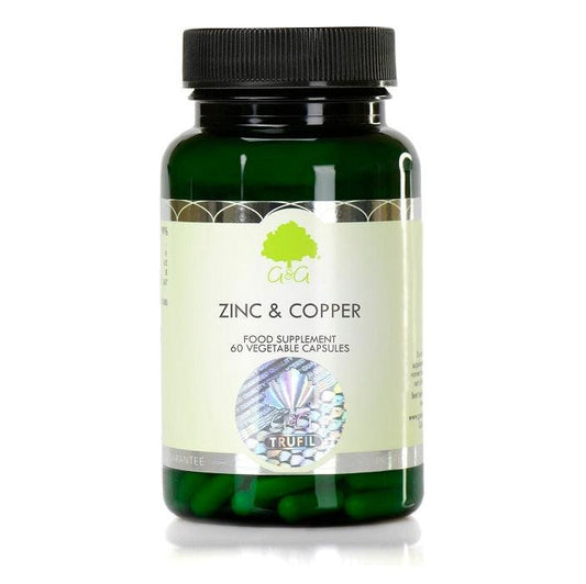 Zinc Copper, 60 capsules - GG Vitamins - welzo