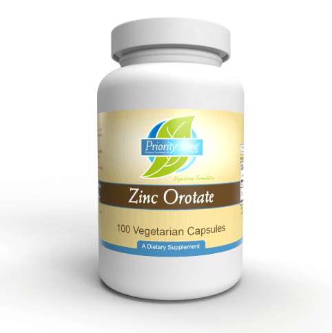 Zinc Orotate 100 Capsules - Priority One Vitamins - welzo